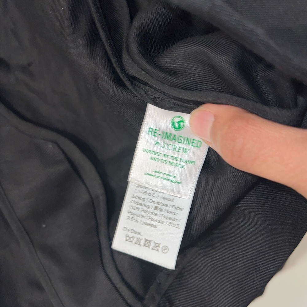 New J. Crew Going Out Black Blazer - Picture 3 of 6